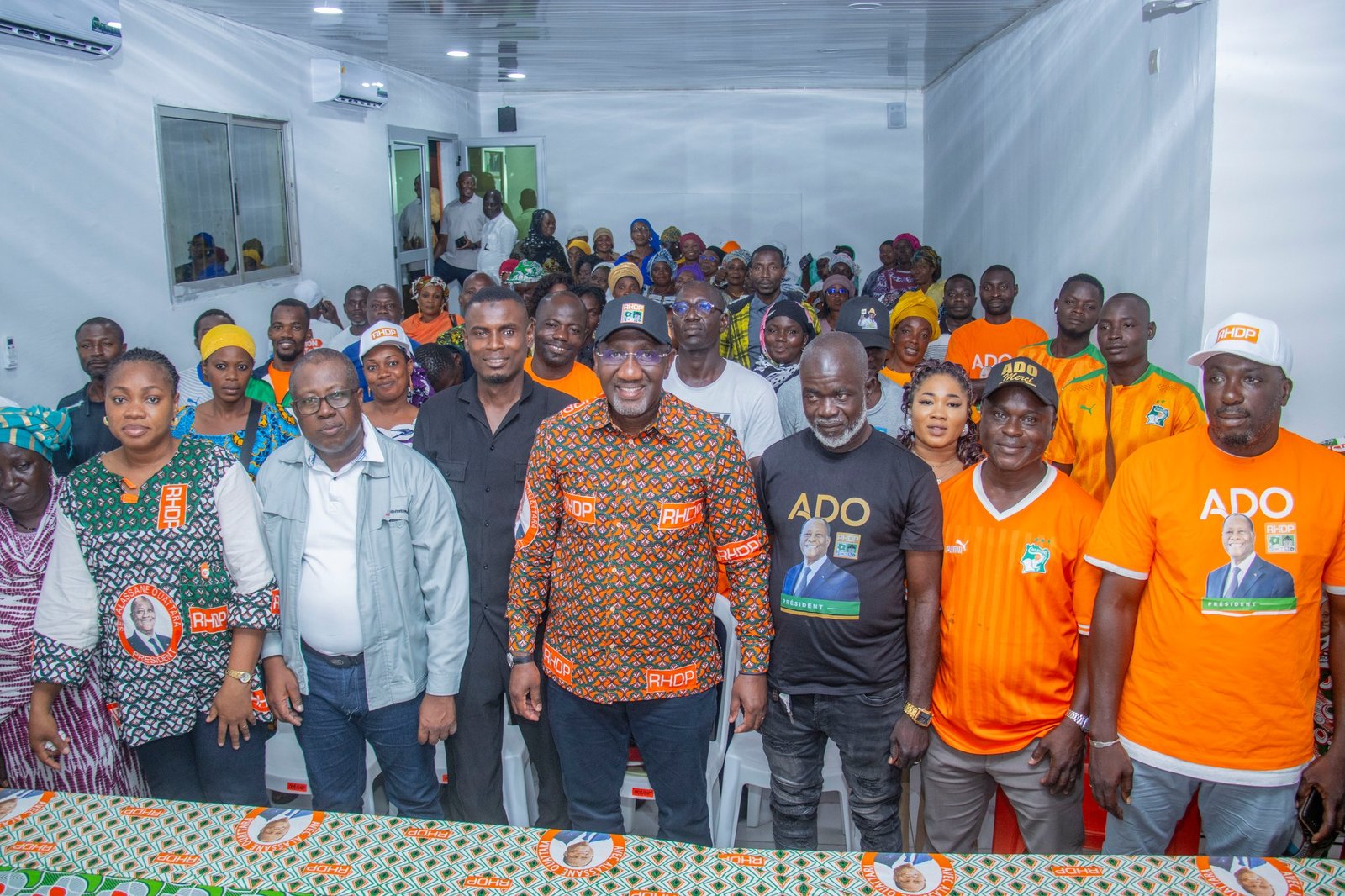 Mobilisation du RHDP à Yamoussoukro pour un vote massif en faveur du Président Alassane Ouattara