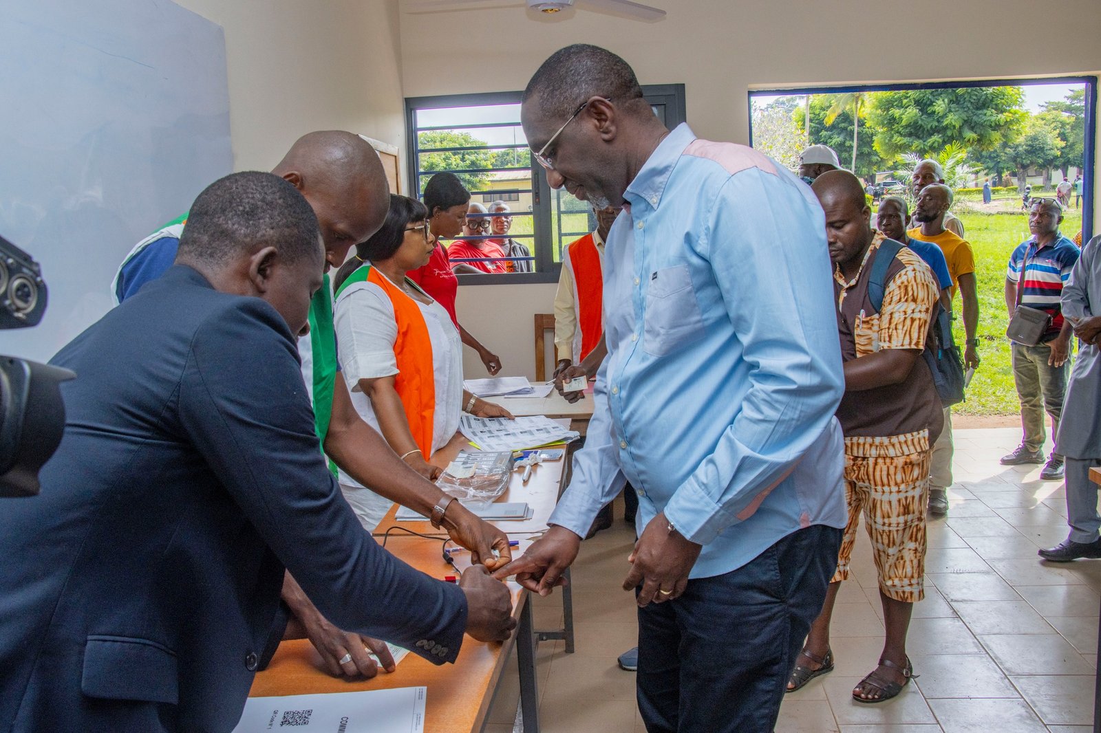 Dans le calme et la sérénité, Yamoussoukro accomplit son devoir citoyen