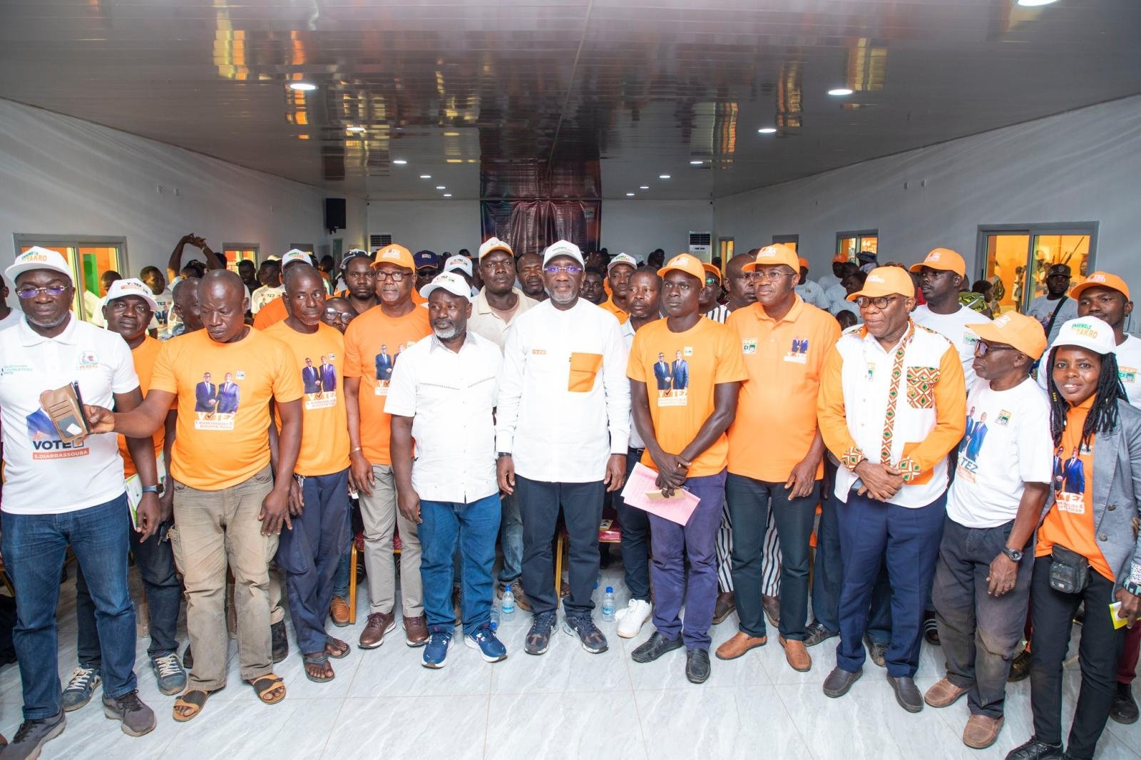 245 corps de métiers mobilisés pour la liste RHDP-Yakro !