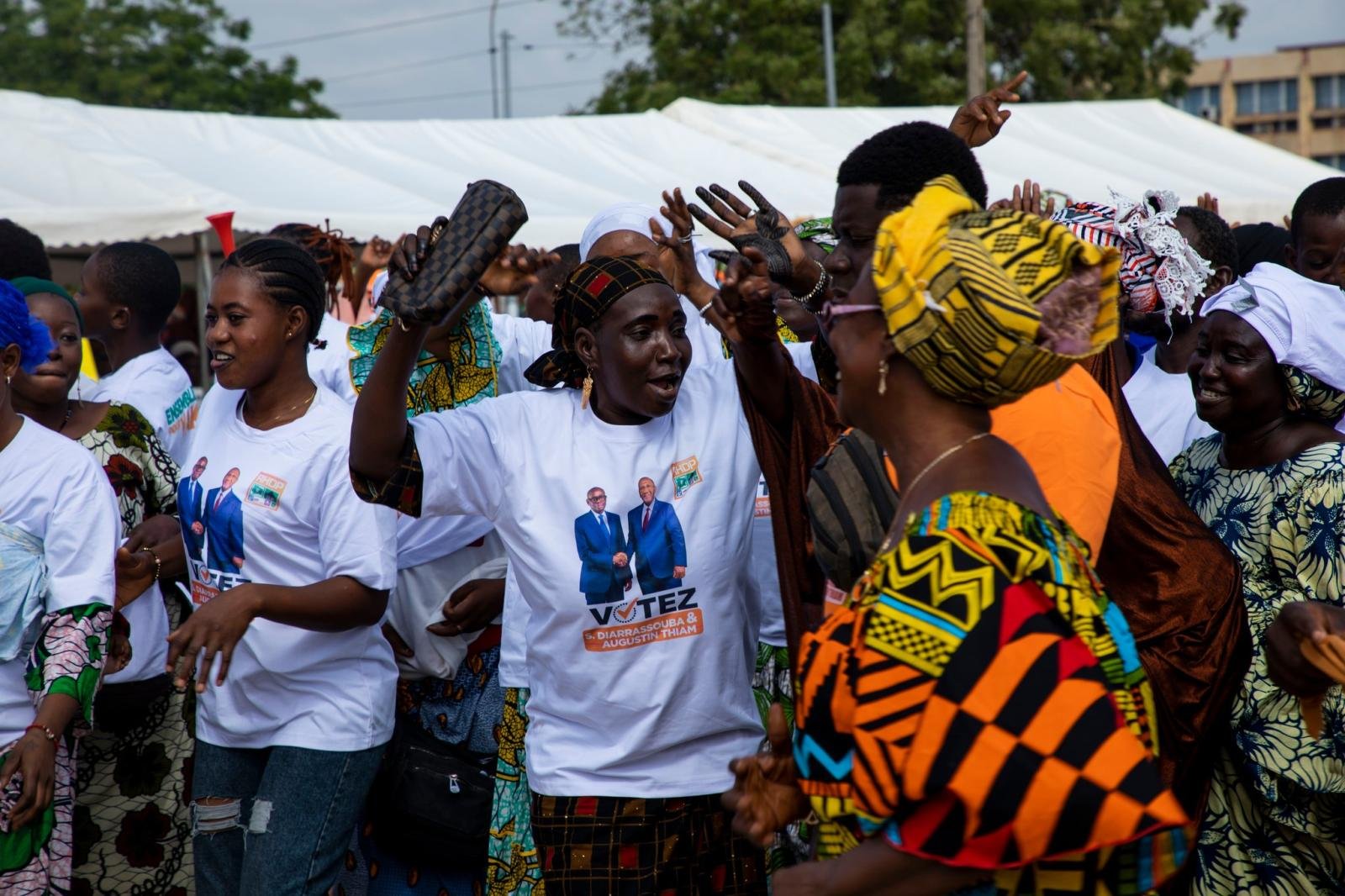 👉 Les femmes du Vivrier et le monde agricole avec le RHDP-Yakro !