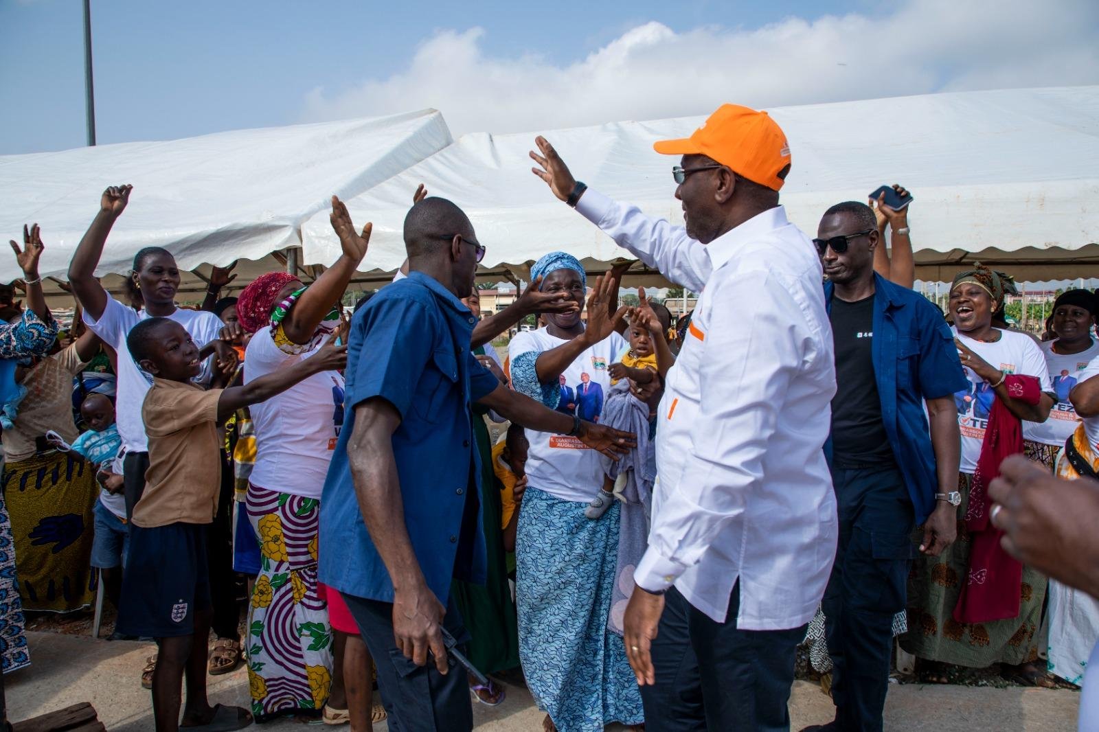 👉 Les femmes du Vivrier et le monde agricole avec le RHDP-Yakro !