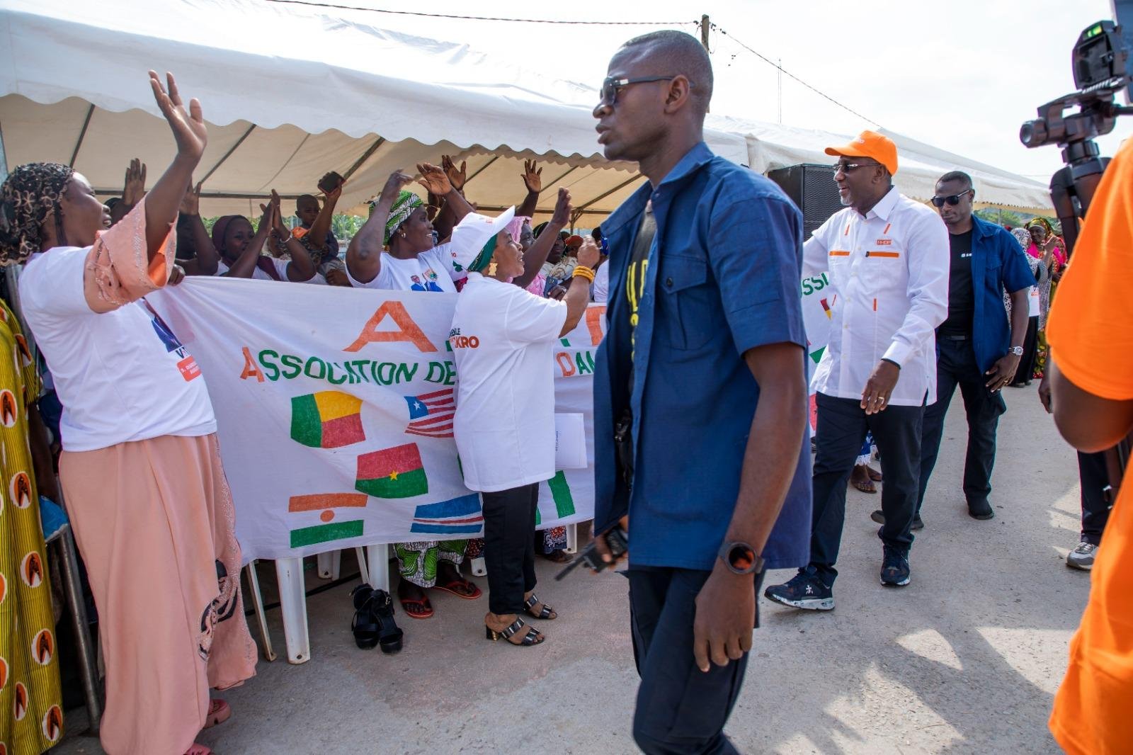 👉 Les femmes du Vivrier et le monde agricole avec le RHDP-Yakro !