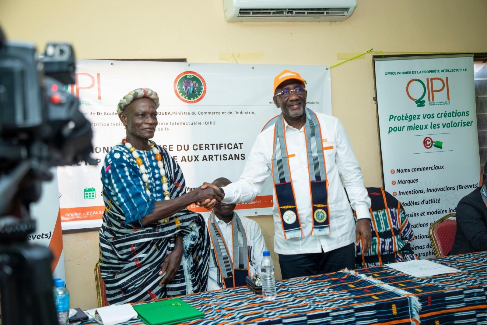 👉Le pagne Baoulé officiellement labellisé !