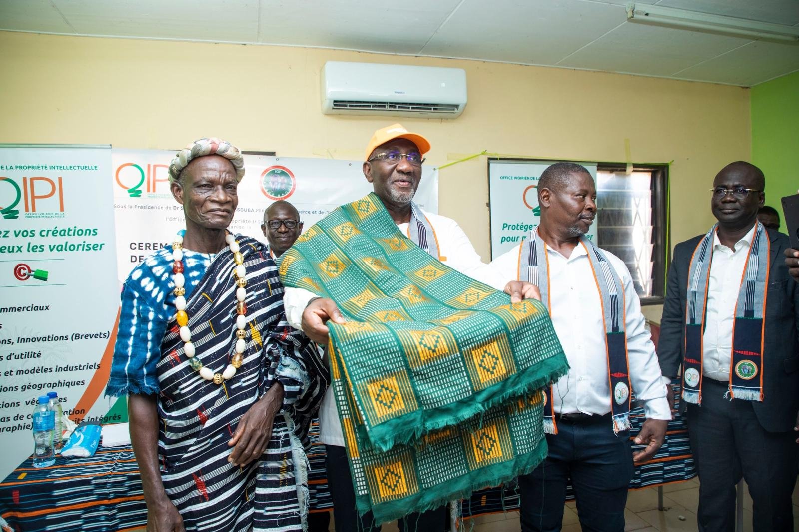 👉Le pagne Baoulé officiellement labellisé !