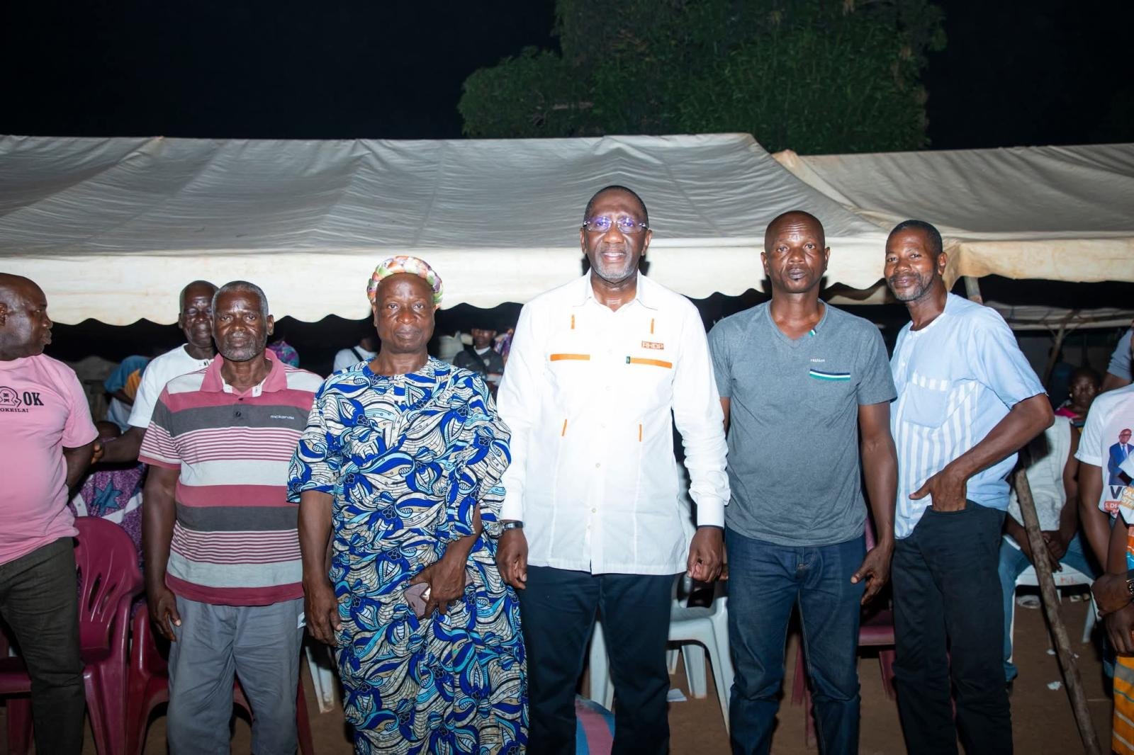 Rencontre avec les populations de N’gattakro, Sahabo, Bonzi, Kikro  et Abouakouassikro