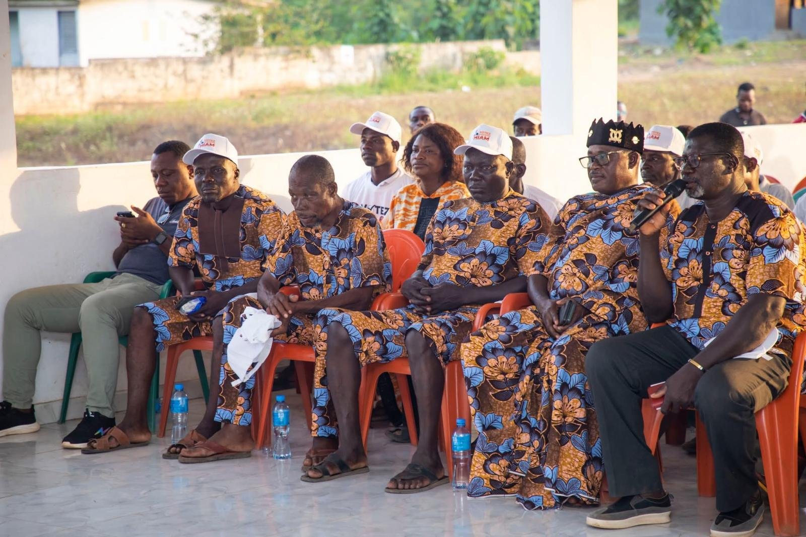 Rencontre avec les populations de N’gattakro, Sahabo, Bonzi, Kikro  et Abouakouassikro
