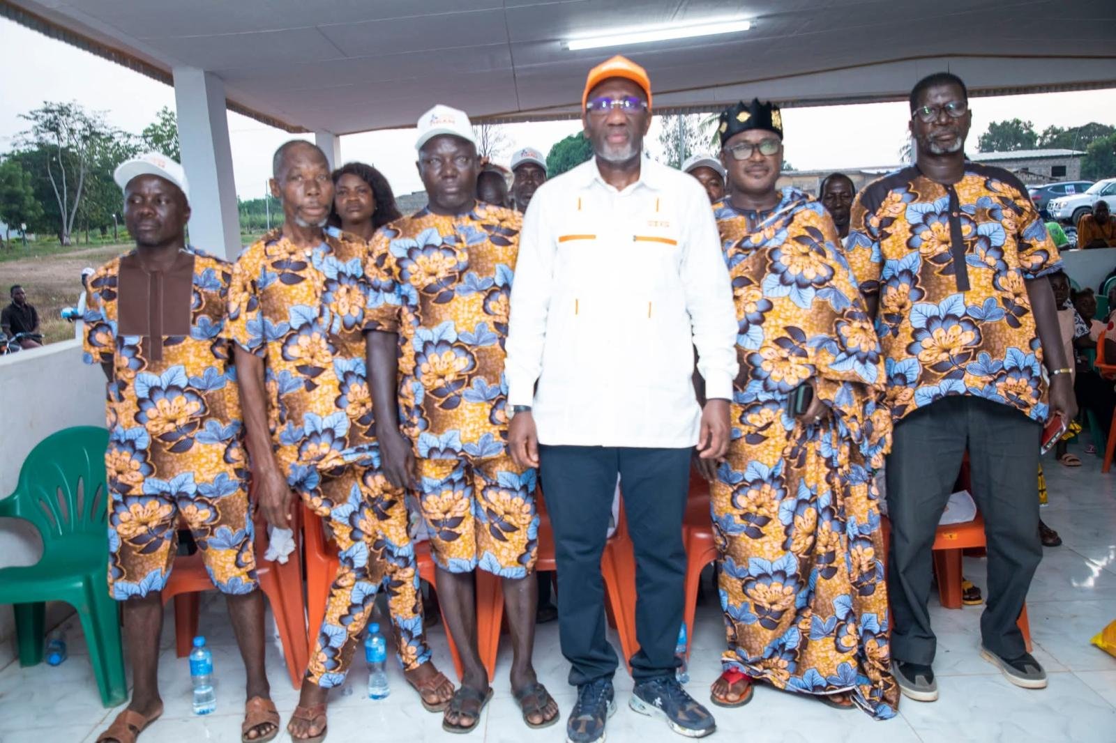 Rencontre avec les populations de N’gattakro, Sahabo, Bonzi, Kikro  et Abouakouassikro