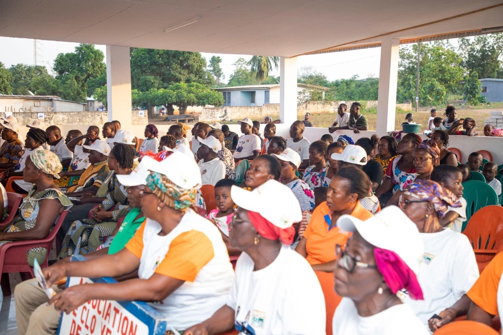 Rencontre avec les populations de N’gattakro, Sahabo, Bonzi, Kikro  et Abouakouassikro