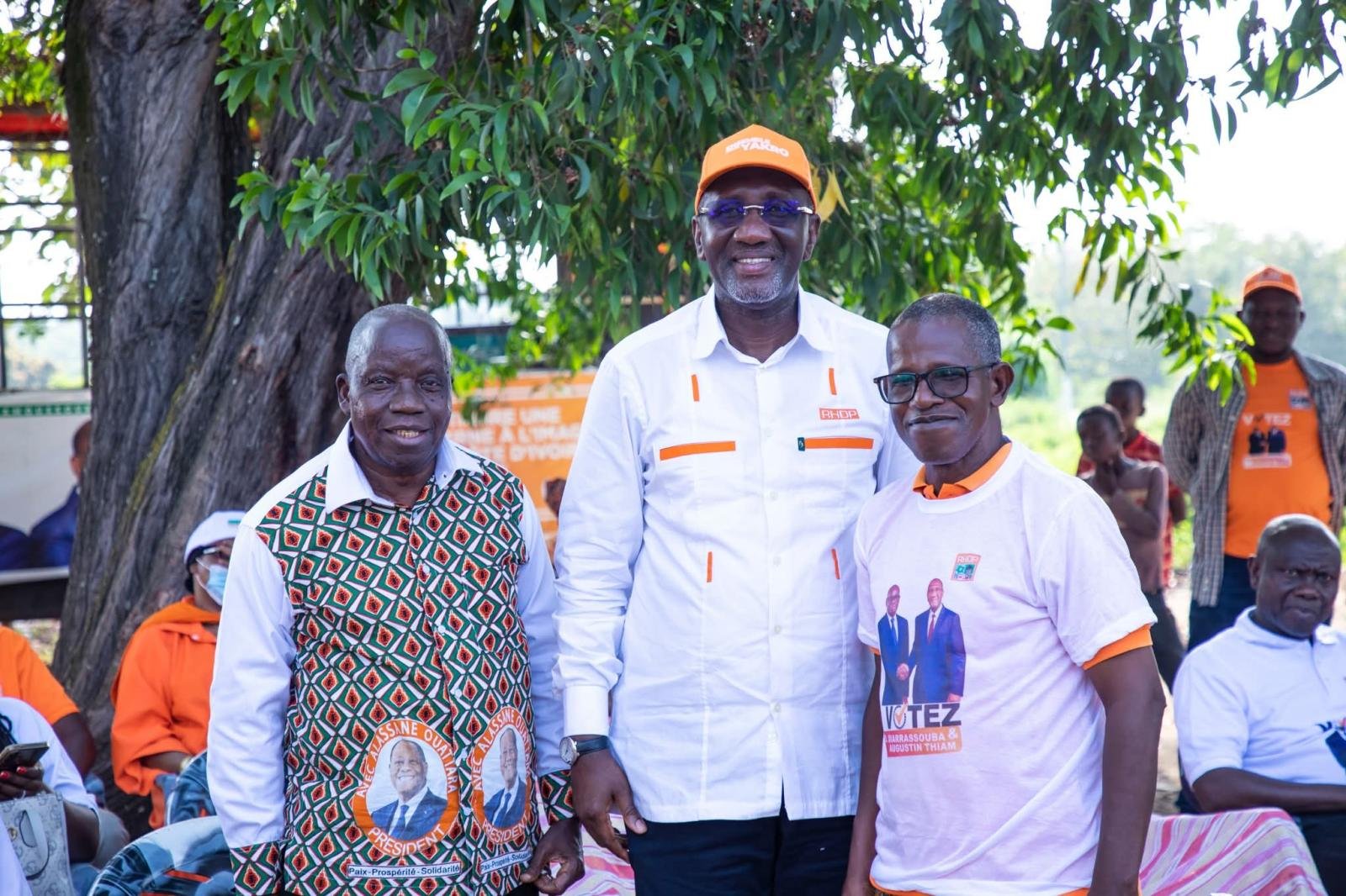 Rencontre avec les populations de N’gattakro, Sahabo, Bonzi, Kikro  et Abouakouassikro