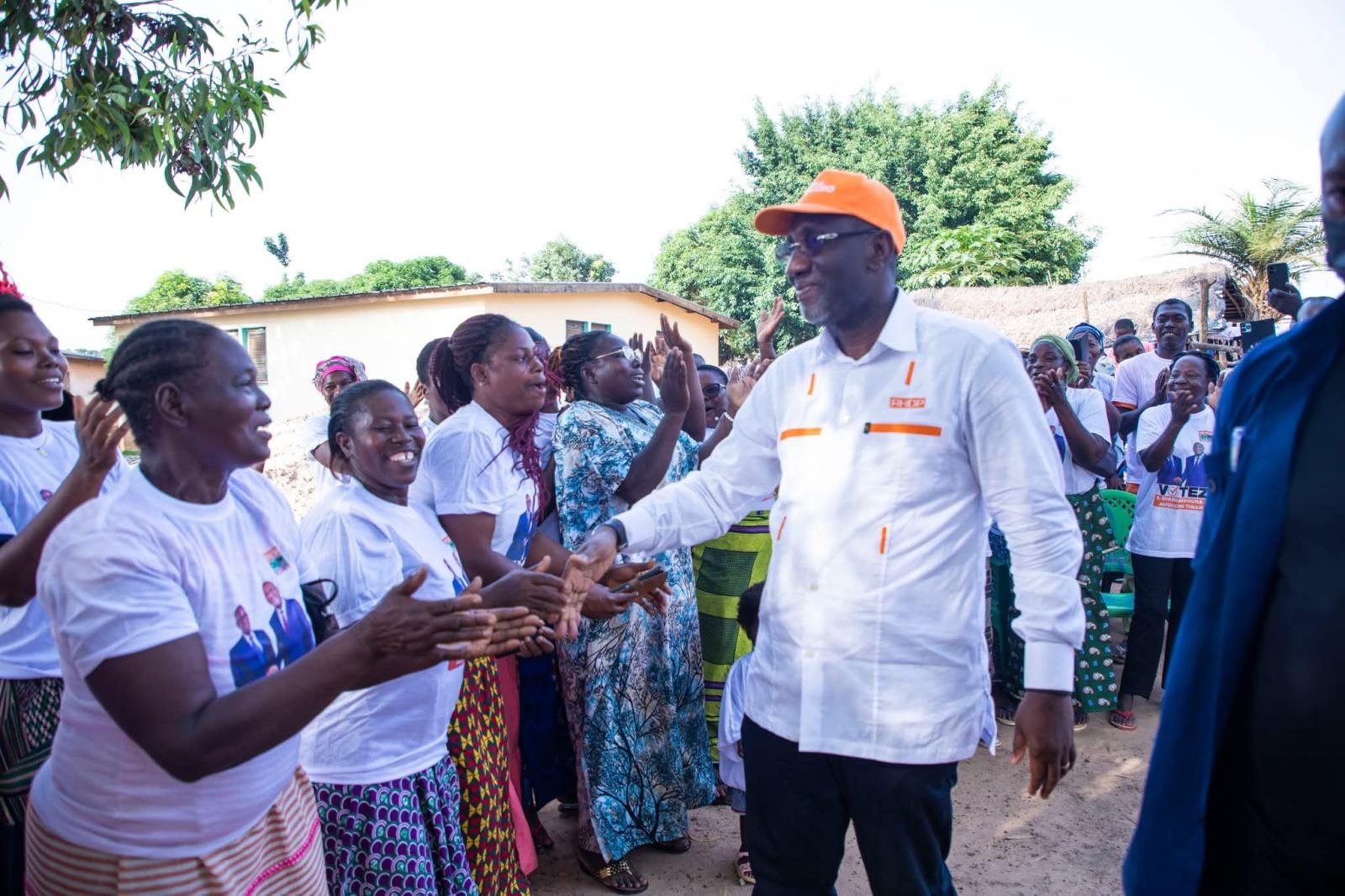 Rencontre avec les populations de N’gattakro, Sahabo, Bonzi, Kikro  et Abouakouassikro
