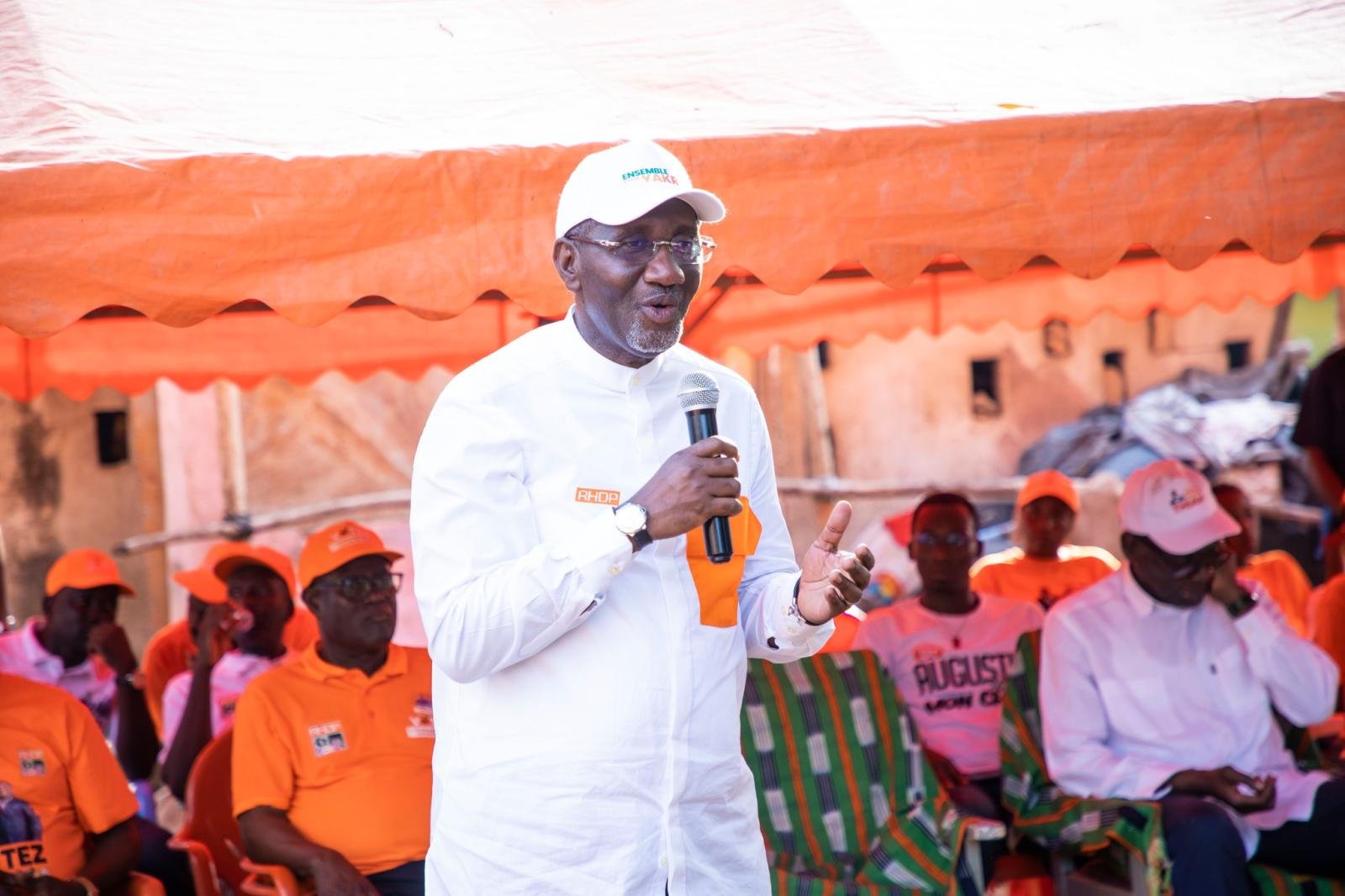 24 communautés du Grand Centre soutiennent les candidats RHDP-Yakro