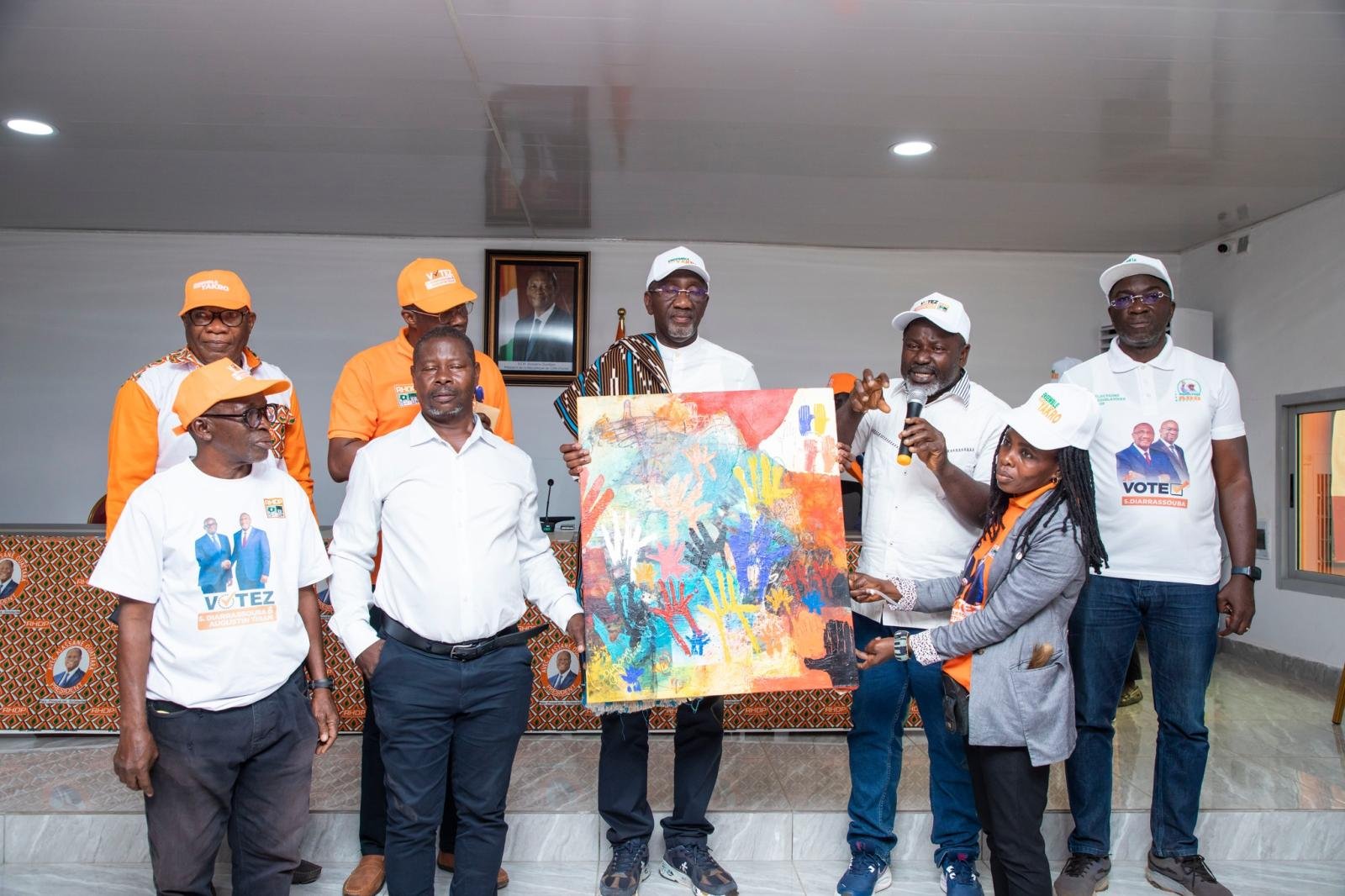 245 corps de métiers mobilisés pour la liste RHDP-Yakro !