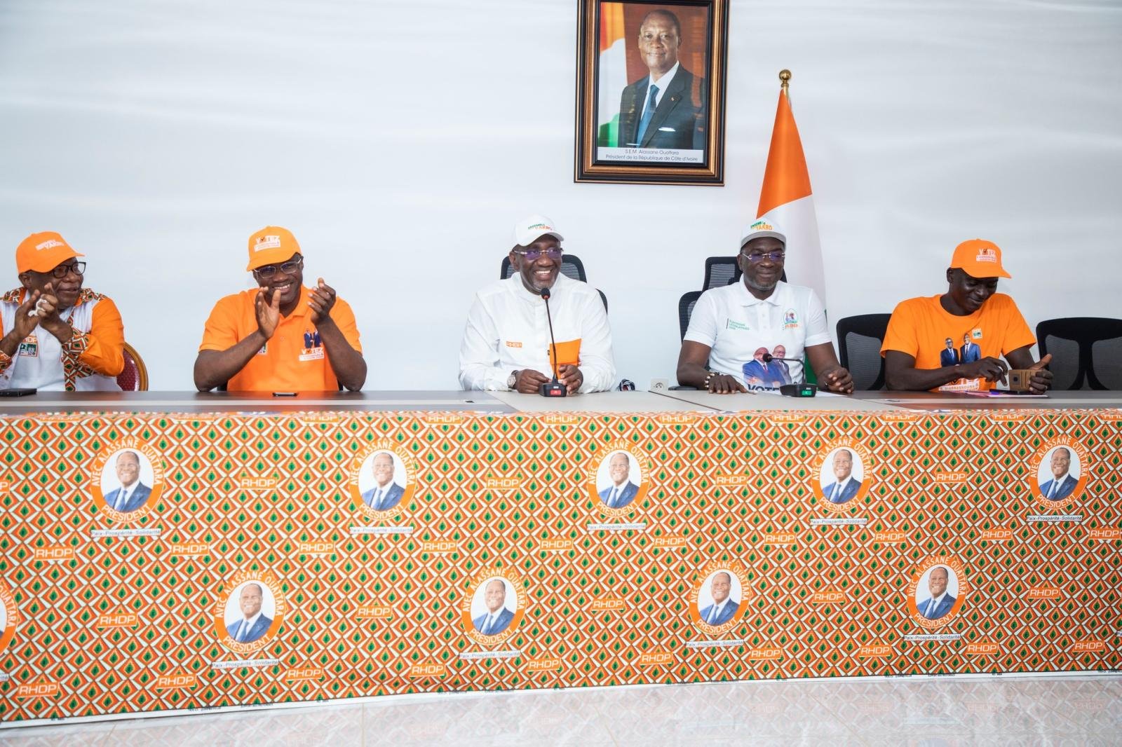 245 corps de métiers mobilisés pour la liste RHDP-Yakro !