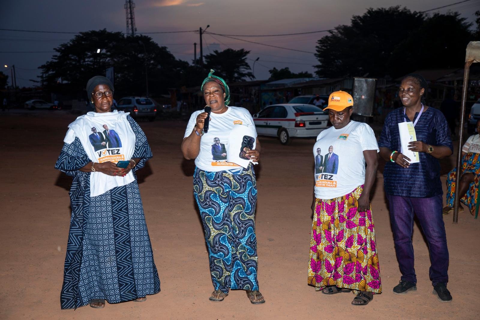 Yamoussoukro : Les femmes disent oui au RHDP!