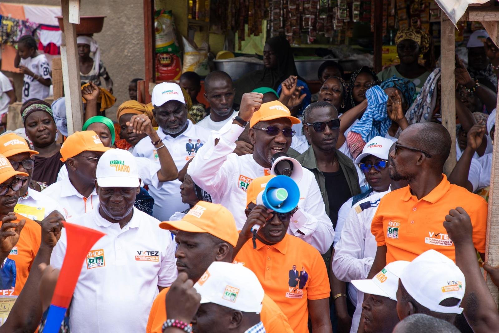 👉Tournée de mobilisation dans les marchés Losseni, Sopim, Fondation et Mofaitai.