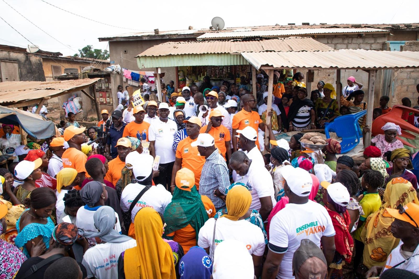 👉Tournée de mobilisation dans les marchés Losseni, Sopim, Fondation et Mofaitai.