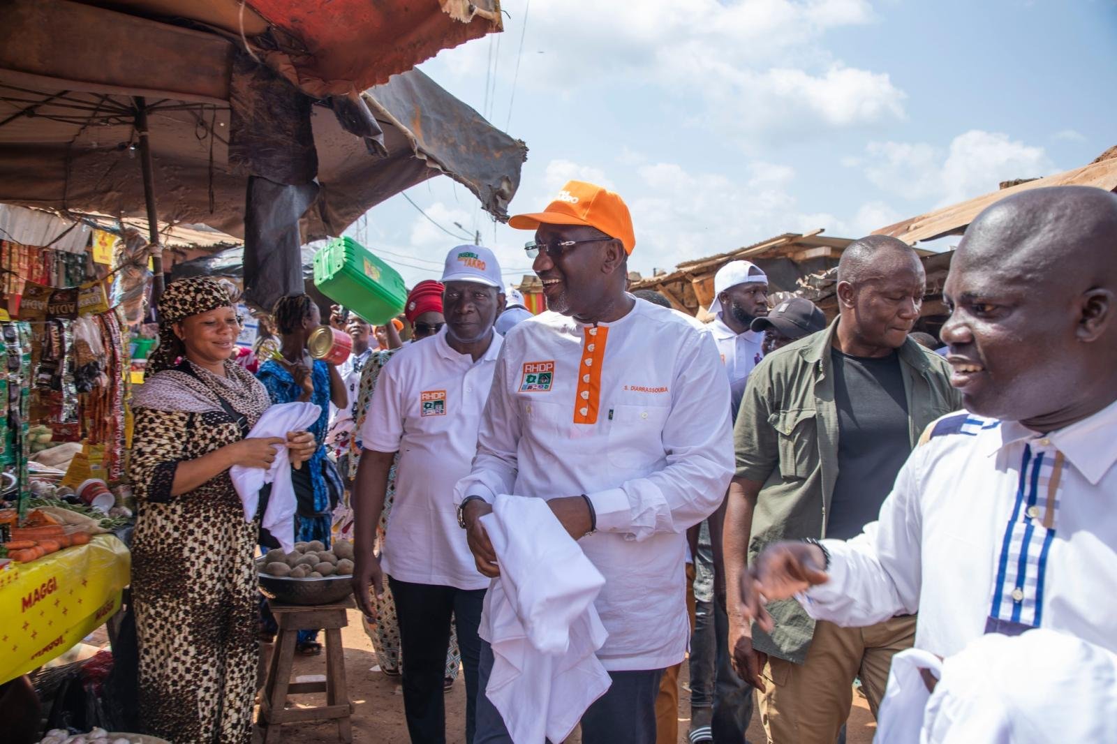 👉Tournée de mobilisation dans les marchés Losseni, Sopim, Fondation et Mofaitai.