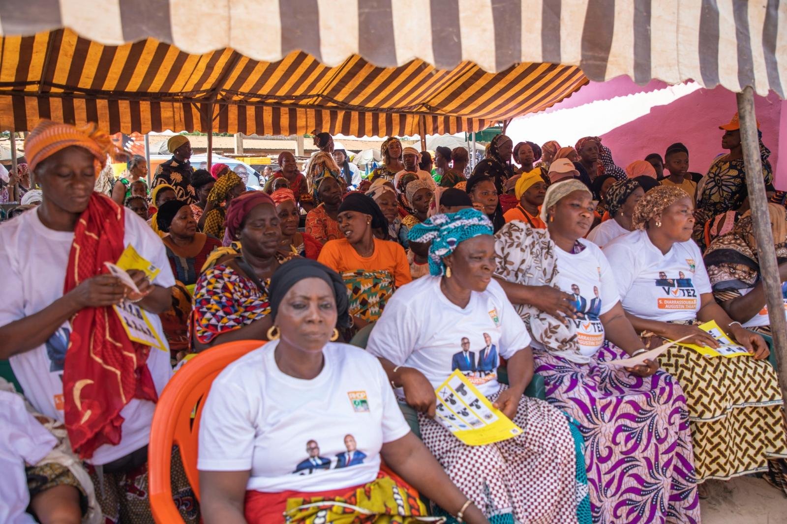 👉Tournée de mobilisation dans les marchés Losseni, Sopim, Fondation et Mofaitai.