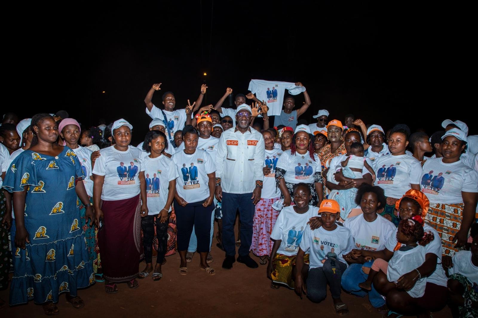 N’Zuessy – Affouékankro : un ralliement fort en faveur du RHDP!