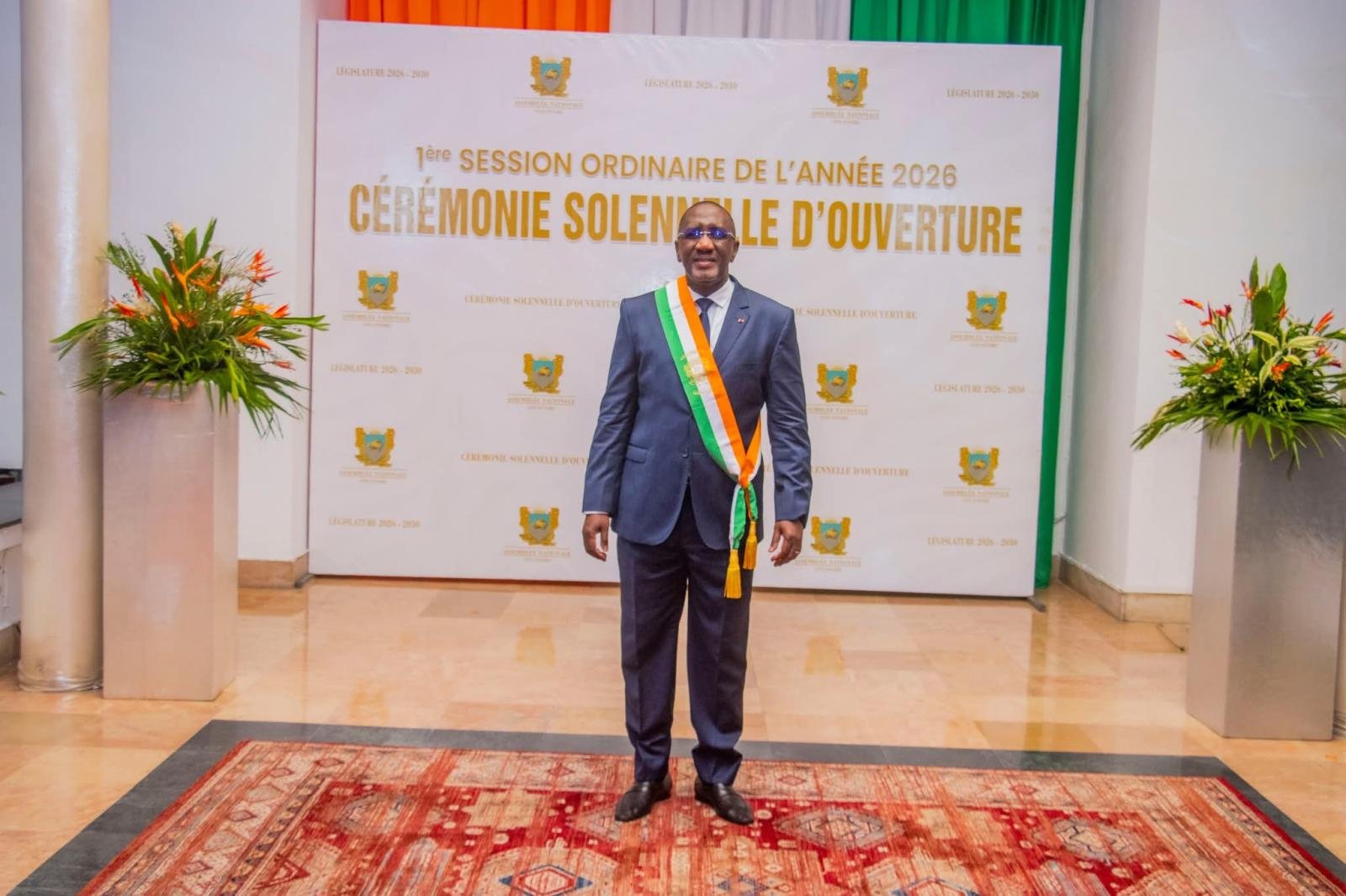 Ouverture de la première session ordinaire du Parlement Ivoirien de l'année 2026